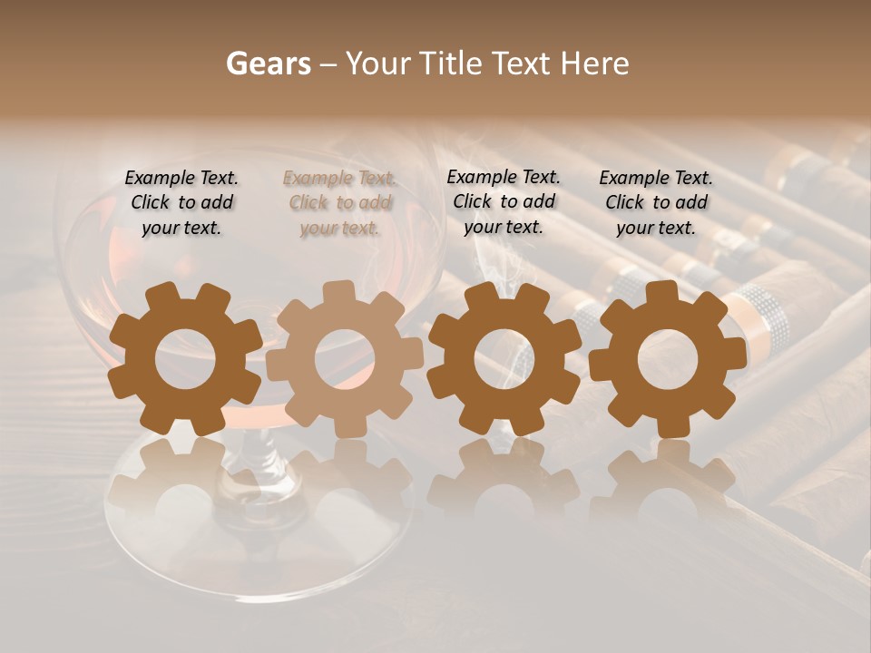 Luxury Rich Relax PowerPoint Template