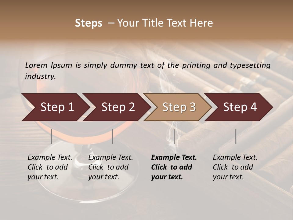 Luxury Rich Relax PowerPoint Template