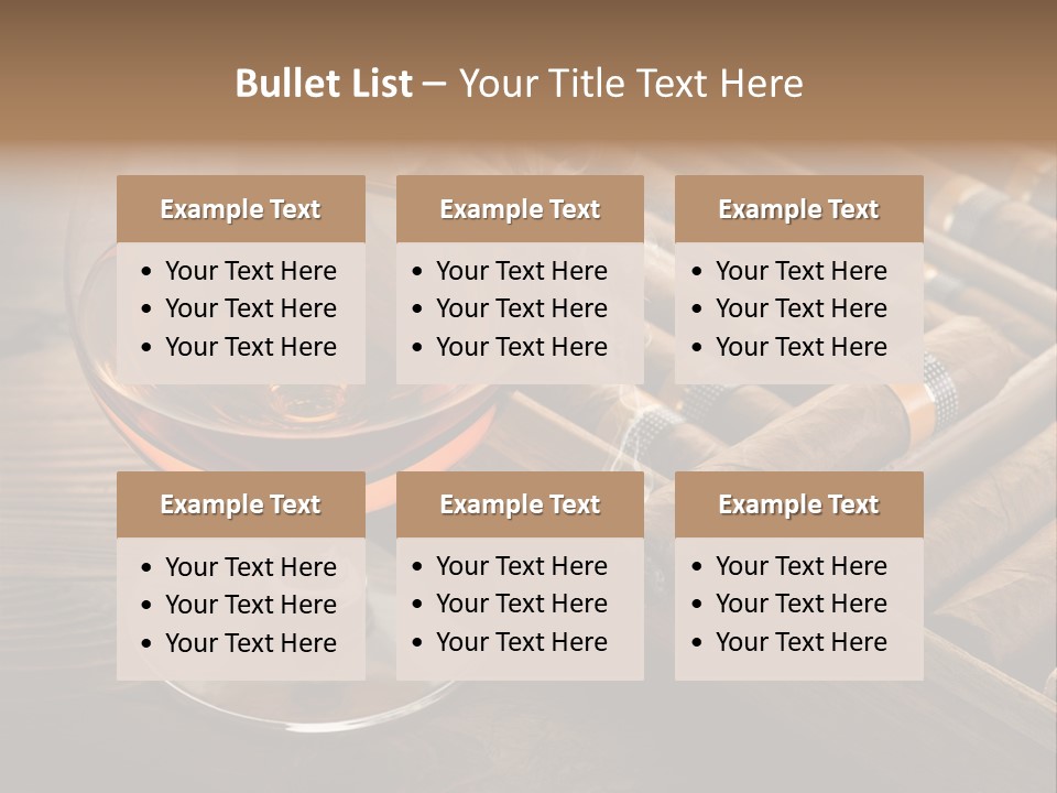 Luxury Rich Relax PowerPoint Template