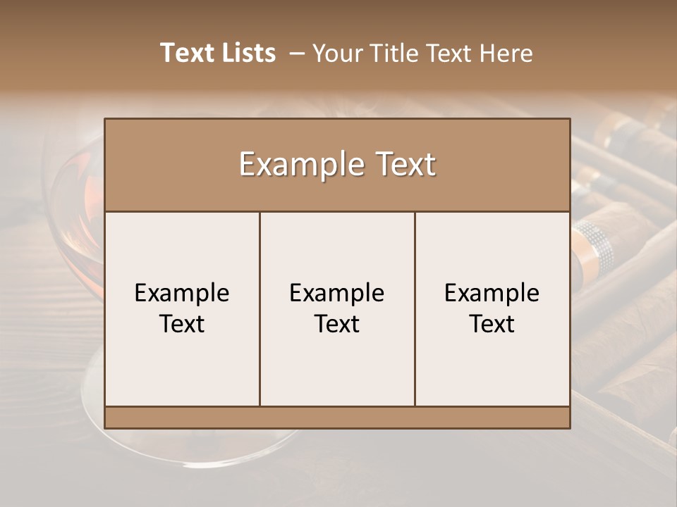 Luxury Rich Relax PowerPoint Template