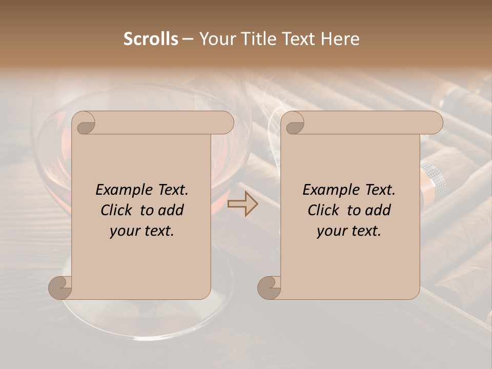Luxury Rich Relax PowerPoint Template