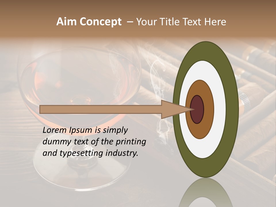 Luxury Rich Relax PowerPoint Template