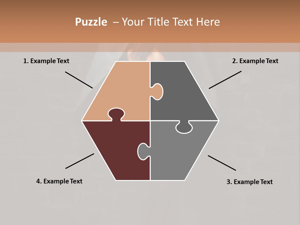 Female Seductive Girl PowerPoint Template