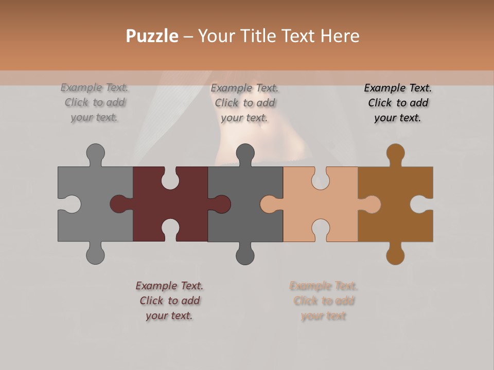 Female Seductive Girl PowerPoint Template