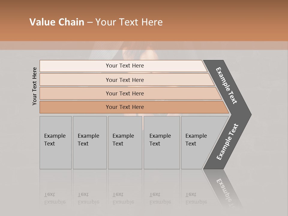 Female Seductive Girl PowerPoint Template
