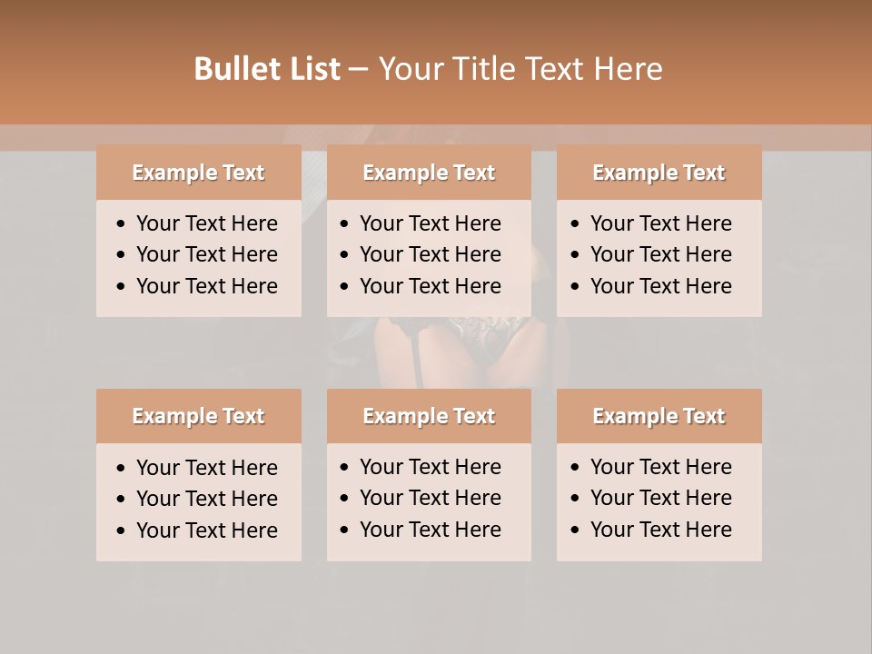 Female Seductive Girl PowerPoint Template