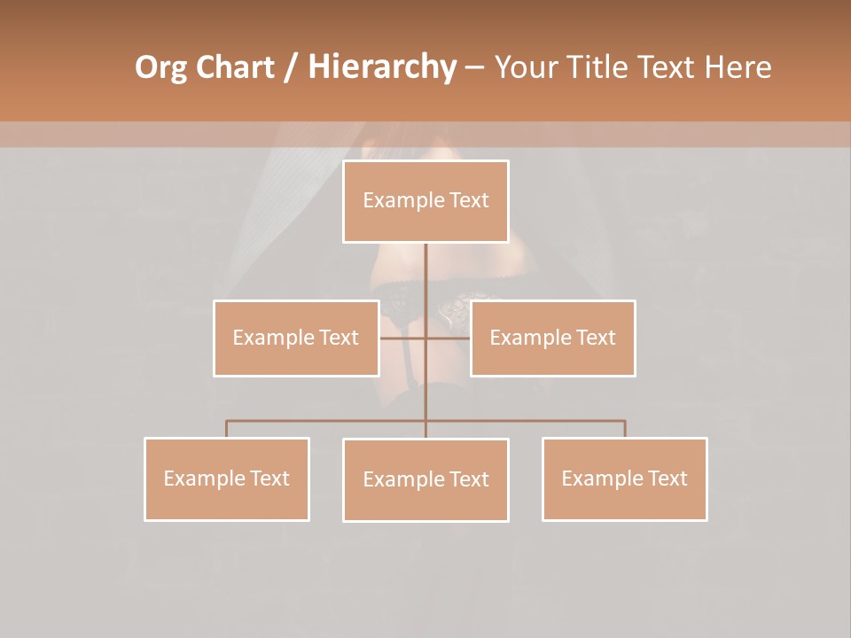 Female Seductive Girl PowerPoint Template