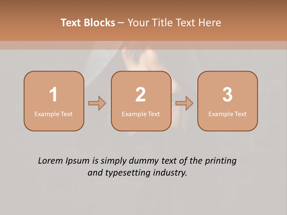Female Seductive Girl PowerPoint Template