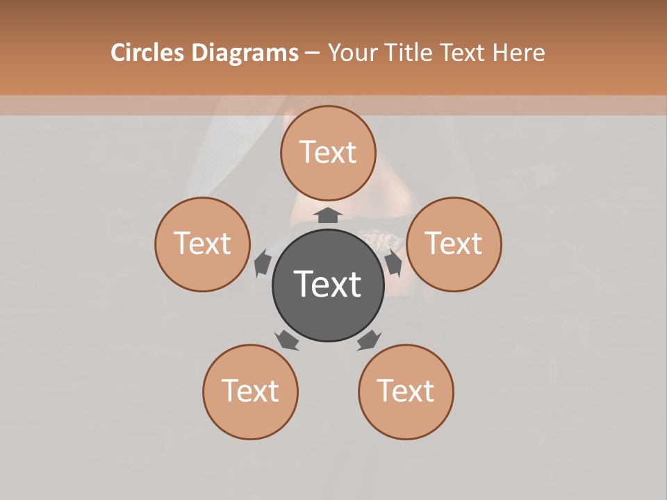 Female Seductive Girl PowerPoint Template