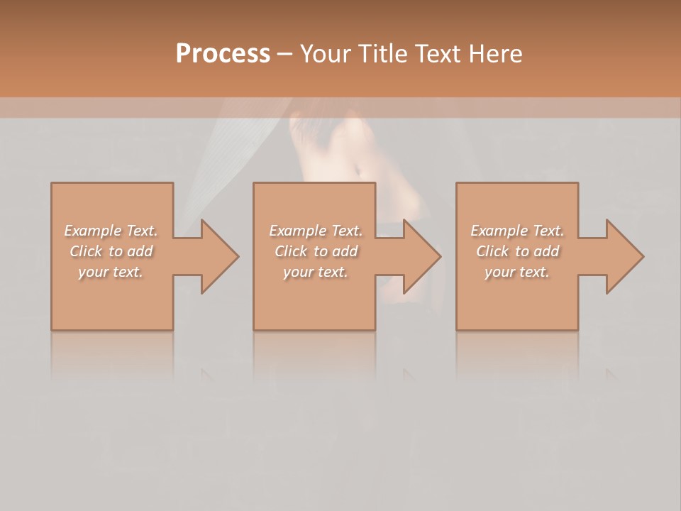 Female Seductive Girl PowerPoint Template