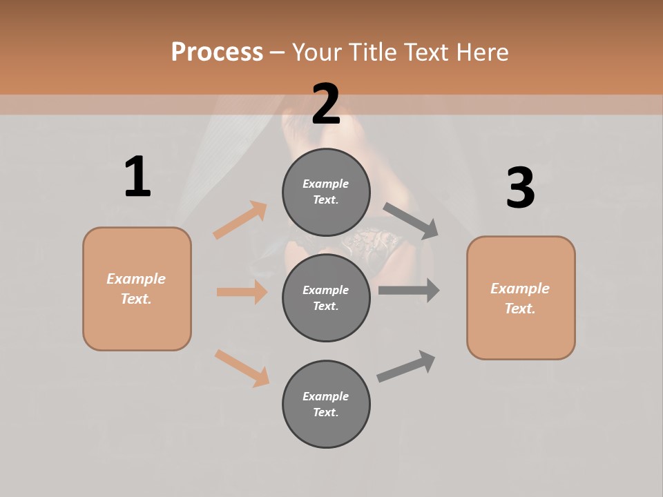 Female Seductive Girl PowerPoint Template