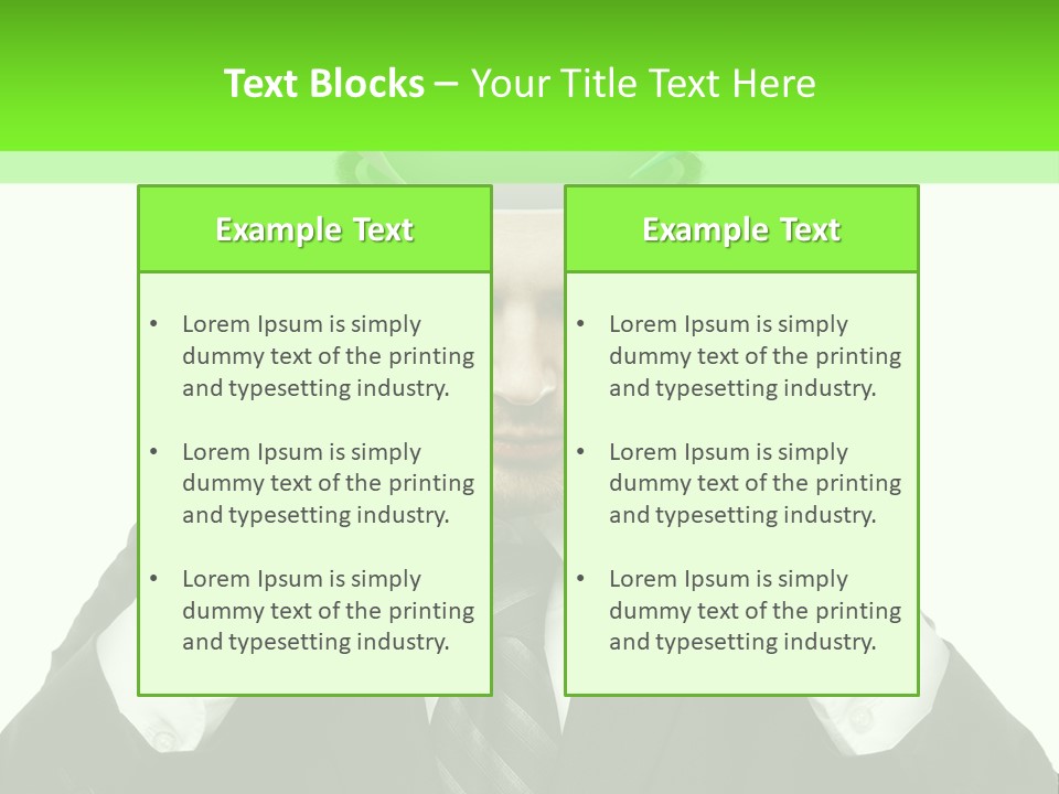 Intricacy Speech Bubbles Face PowerPoint Template