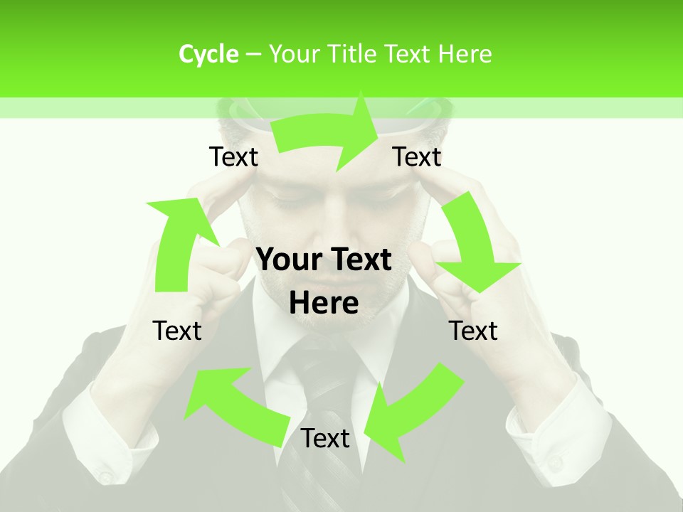 Intricacy Speech Bubbles Face PowerPoint Template