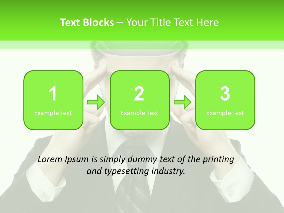 Intricacy Speech Bubbles Face PowerPoint Template