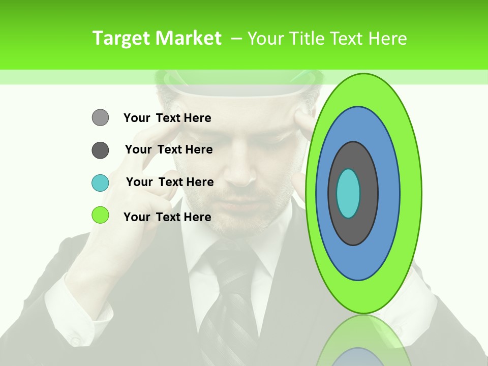 Intricacy Speech Bubbles Face PowerPoint Template