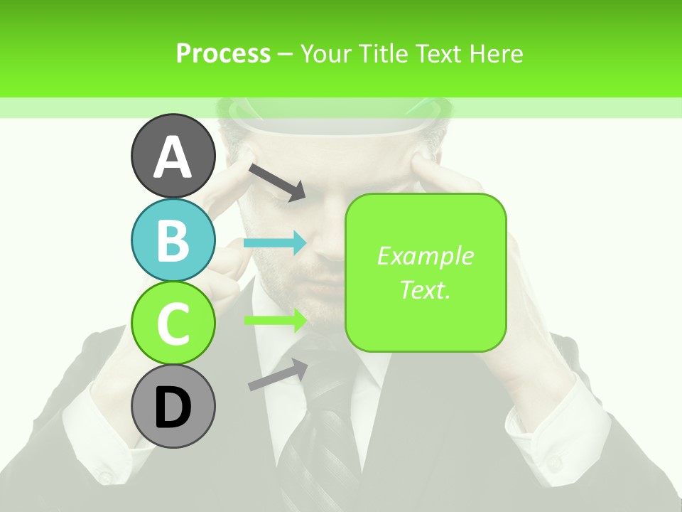 Intricacy Speech Bubbles Face PowerPoint Template