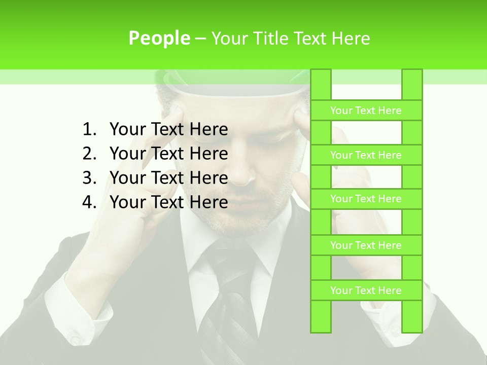 Intricacy Speech Bubbles Face PowerPoint Template