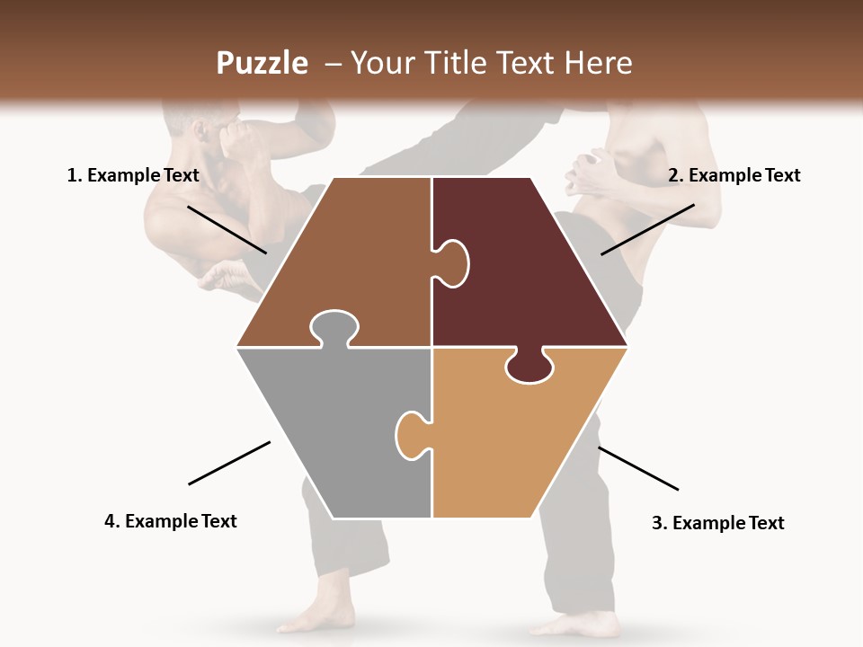 Flying Boxing Skin PowerPoint Template