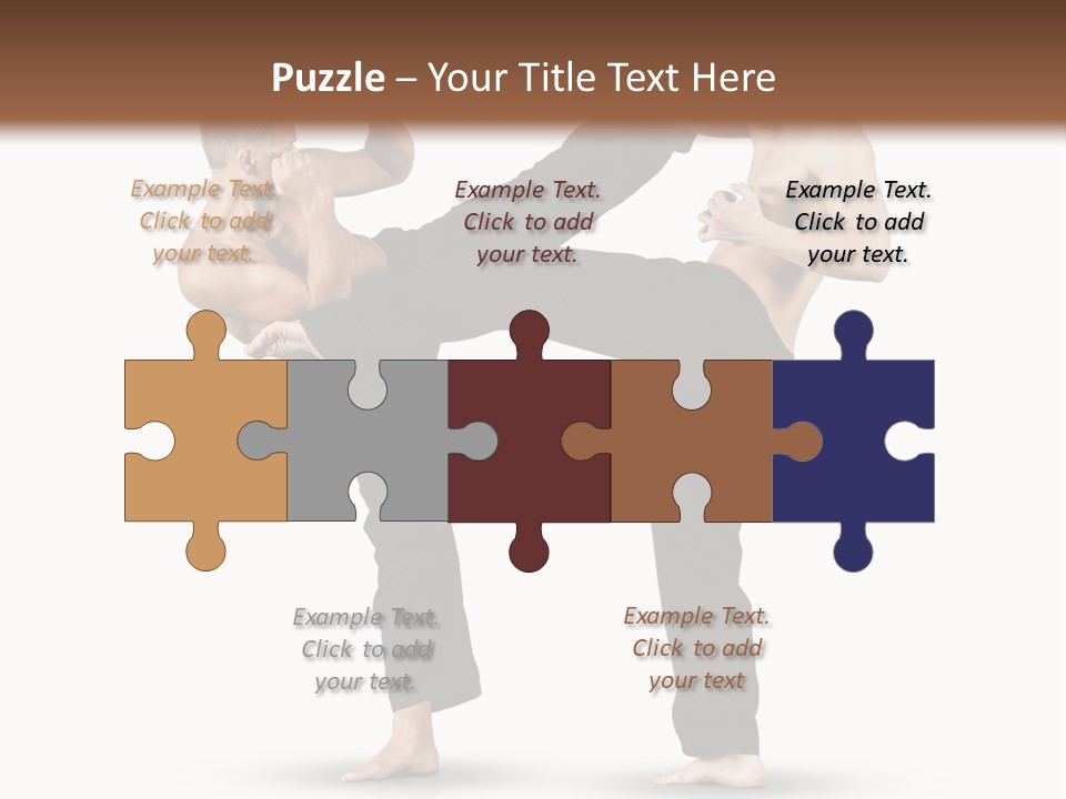 Flying Boxing Skin PowerPoint Template