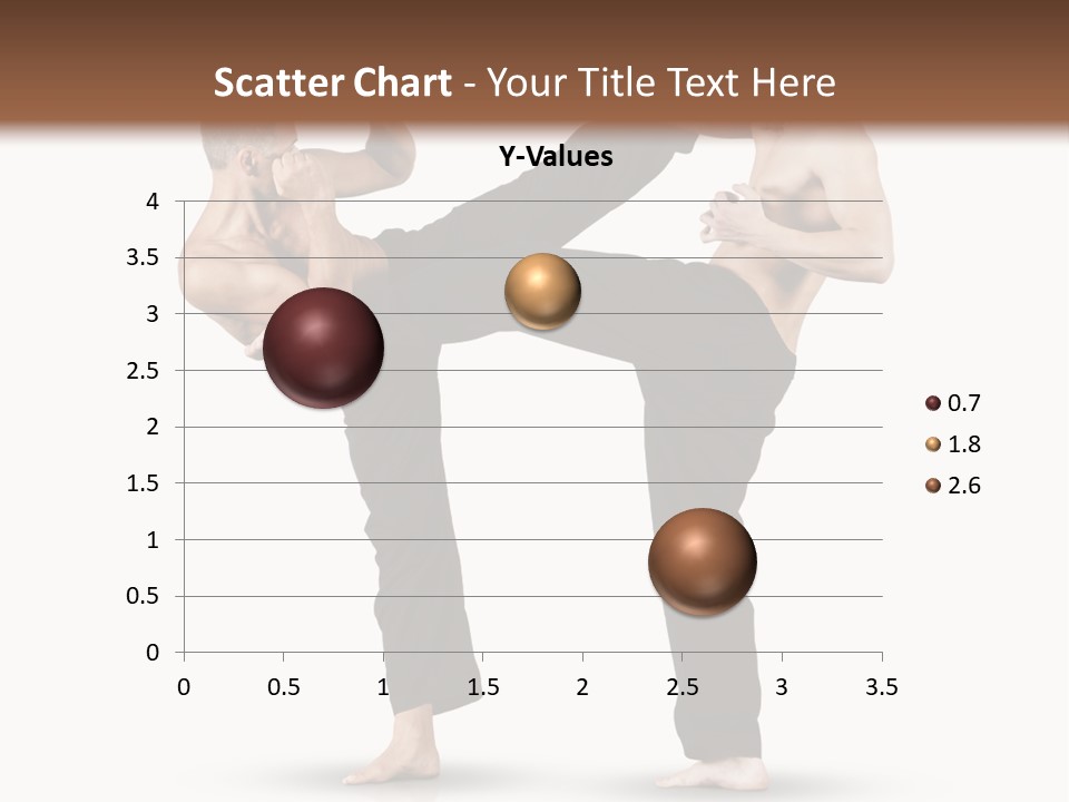 Flying Boxing Skin PowerPoint Template