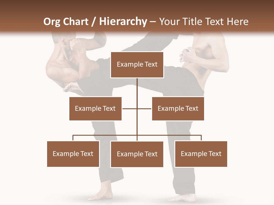 Flying Boxing Skin PowerPoint Template