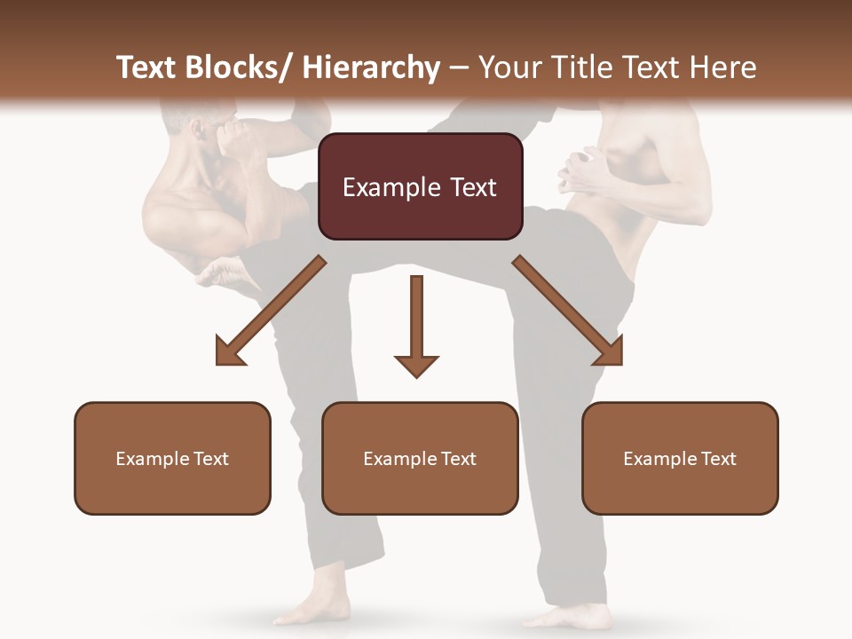 Flying Boxing Skin PowerPoint Template