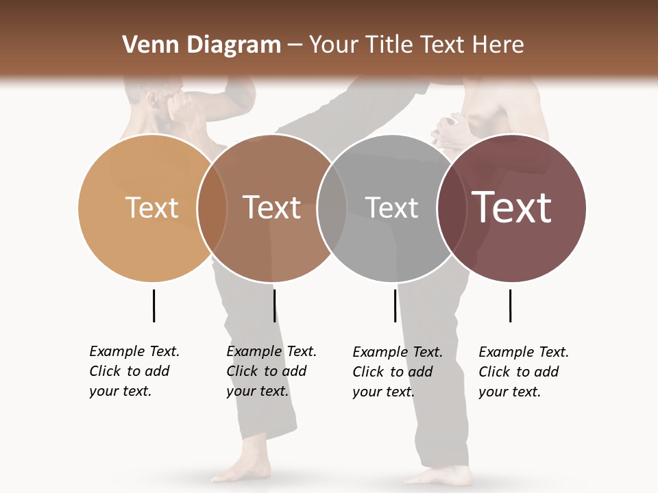 Flying Boxing Skin PowerPoint Template