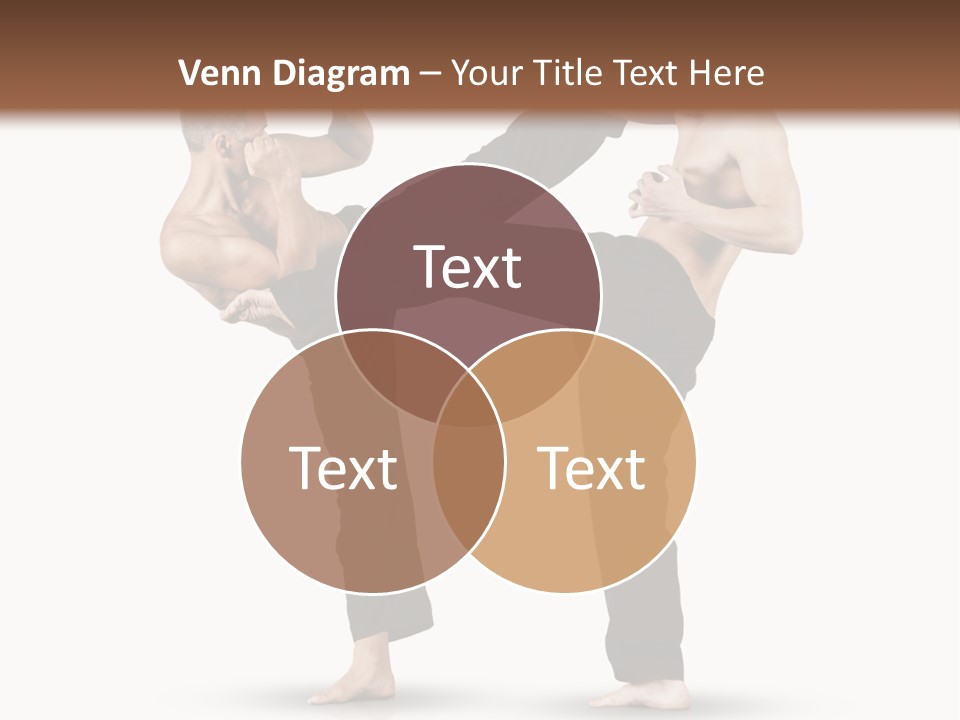 Flying Boxing Skin PowerPoint Template