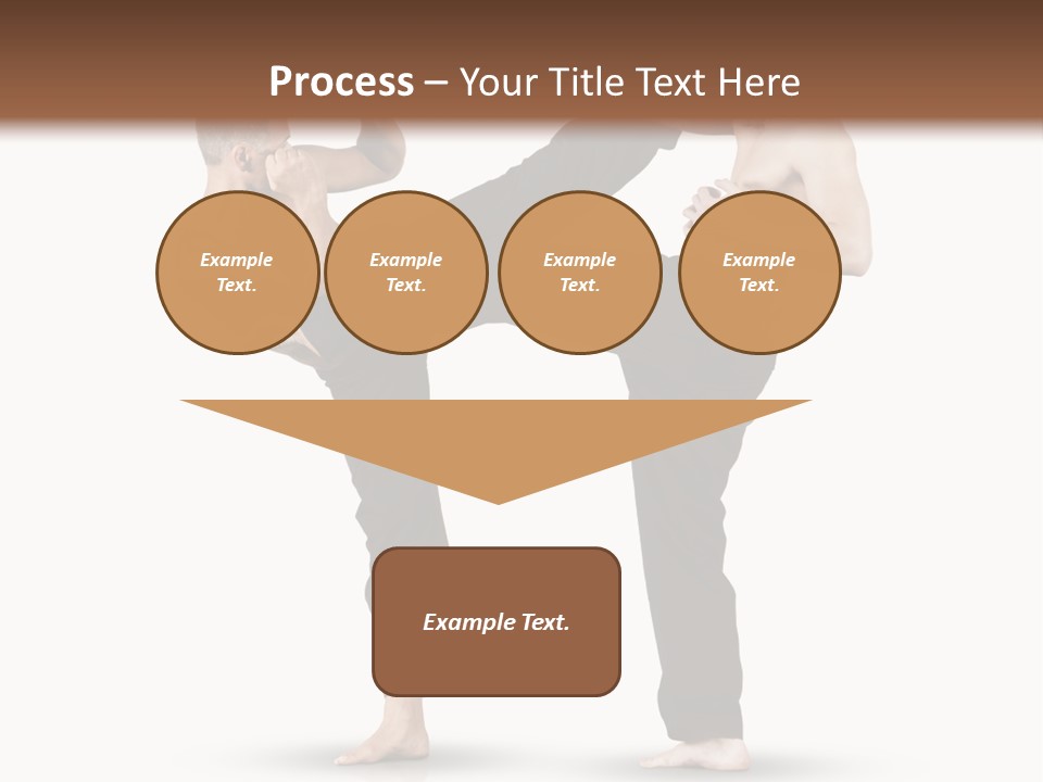 Flying Boxing Skin PowerPoint Template