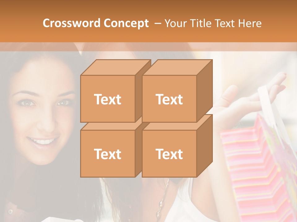 Style Commercial Shopaholic PowerPoint Template