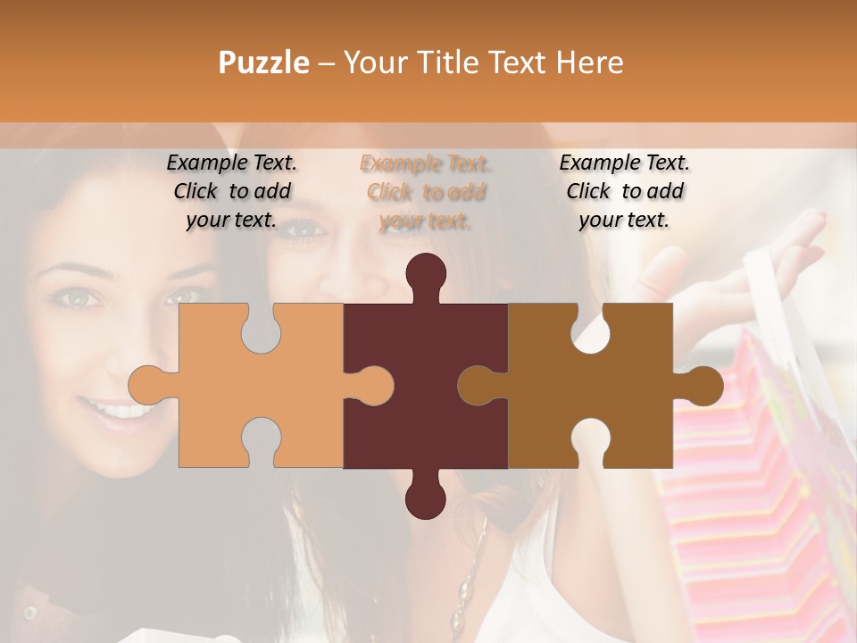 Style Commercial Shopaholic PowerPoint Template