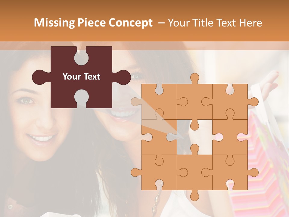 Style Commercial Shopaholic PowerPoint Template