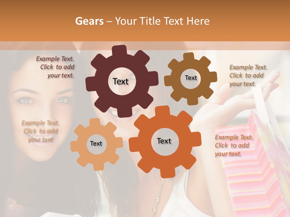 Style Commercial Shopaholic PowerPoint Template