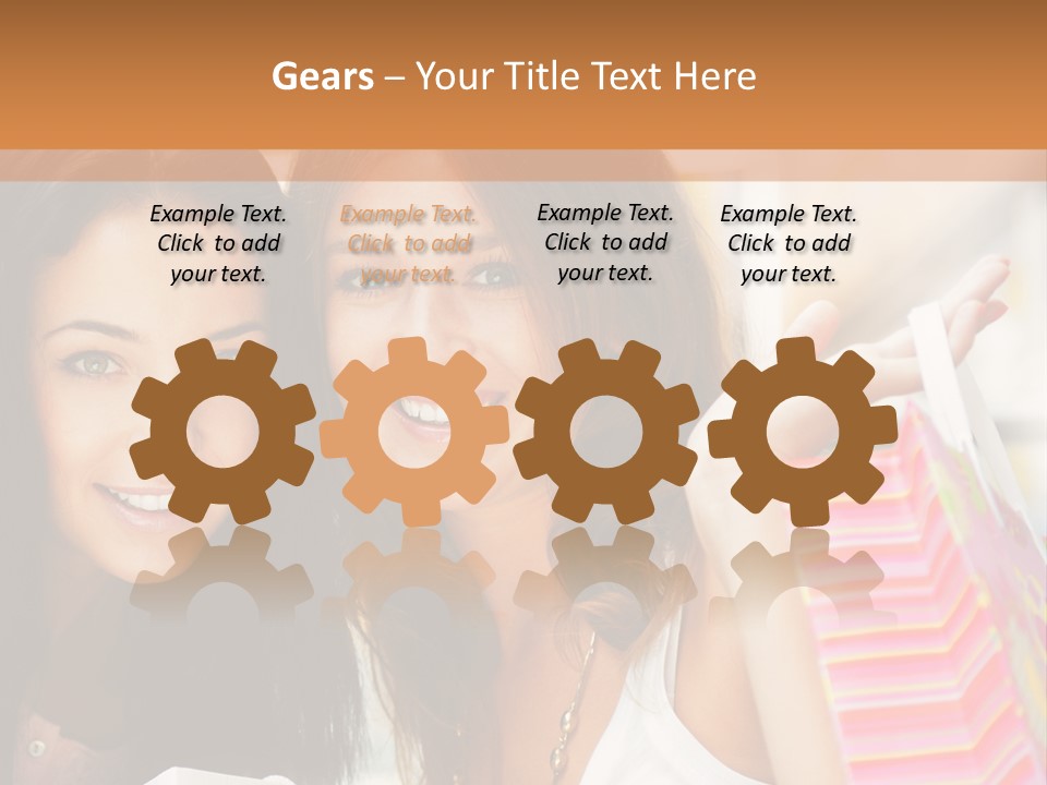 Style Commercial Shopaholic PowerPoint Template