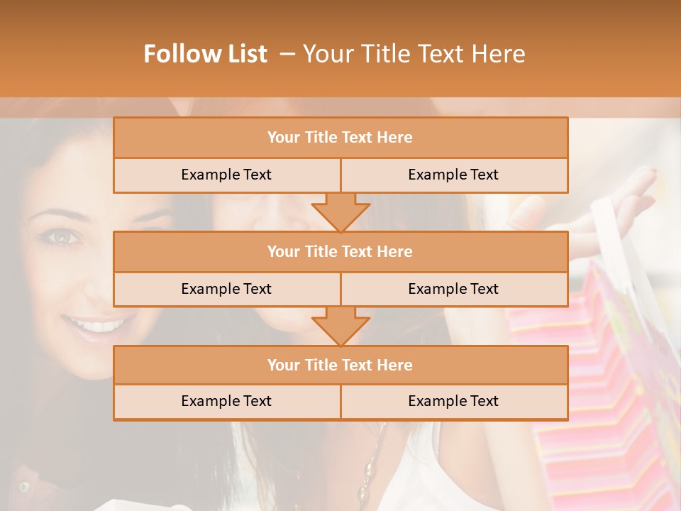 Style Commercial Shopaholic PowerPoint Template