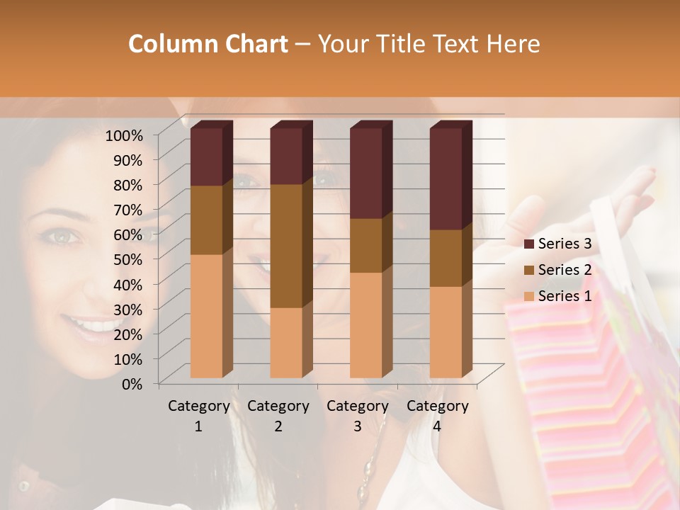 Style Commercial Shopaholic PowerPoint Template