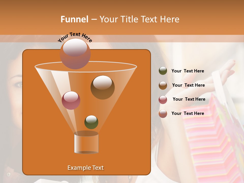 Style Commercial Shopaholic PowerPoint Template