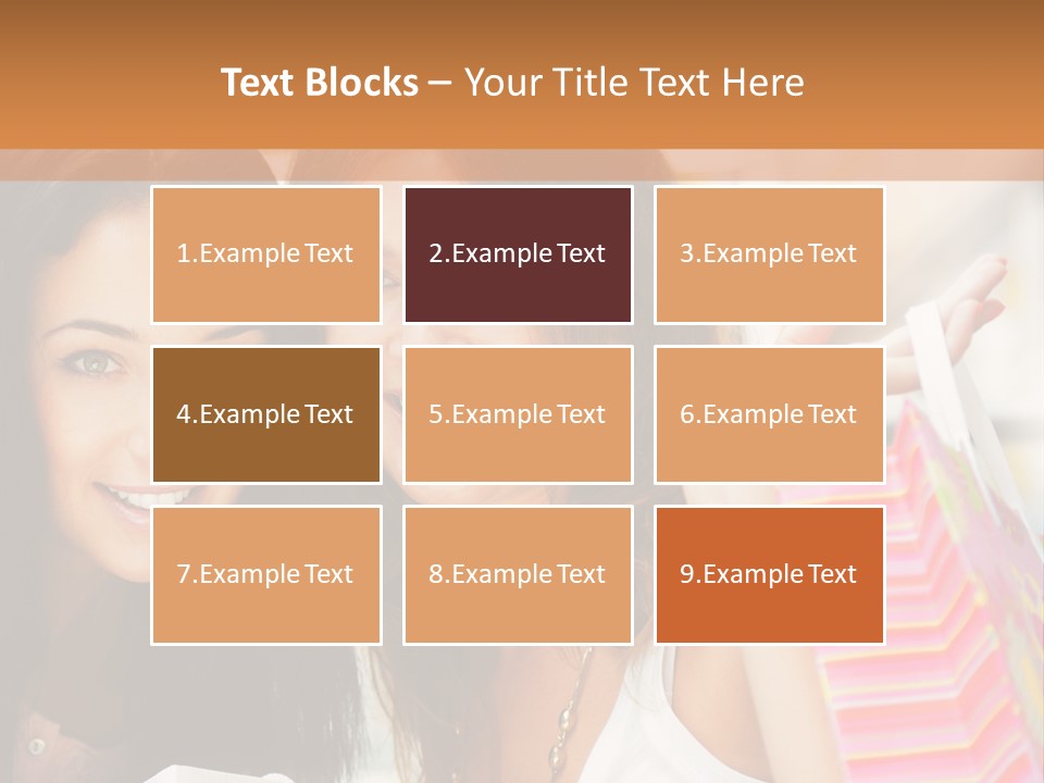 Style Commercial Shopaholic PowerPoint Template