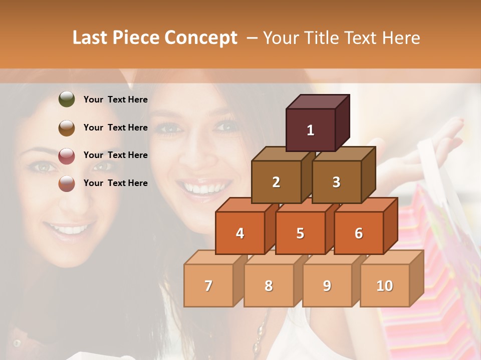 Style Commercial Shopaholic PowerPoint Template