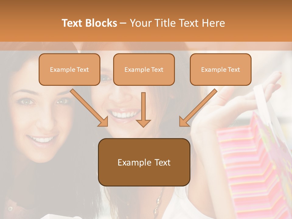 Style Commercial Shopaholic PowerPoint Template