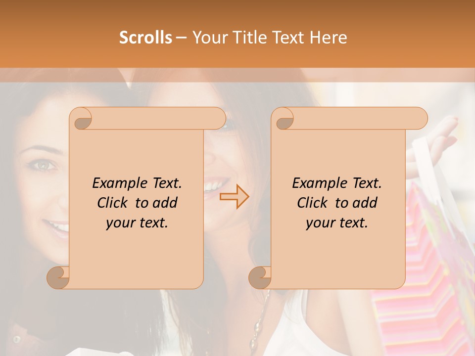 Style Commercial Shopaholic PowerPoint Template