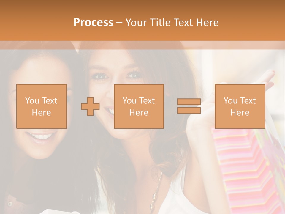 Style Commercial Shopaholic PowerPoint Template