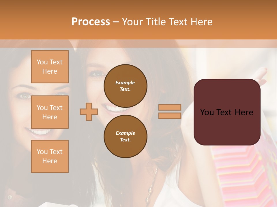 Style Commercial Shopaholic PowerPoint Template