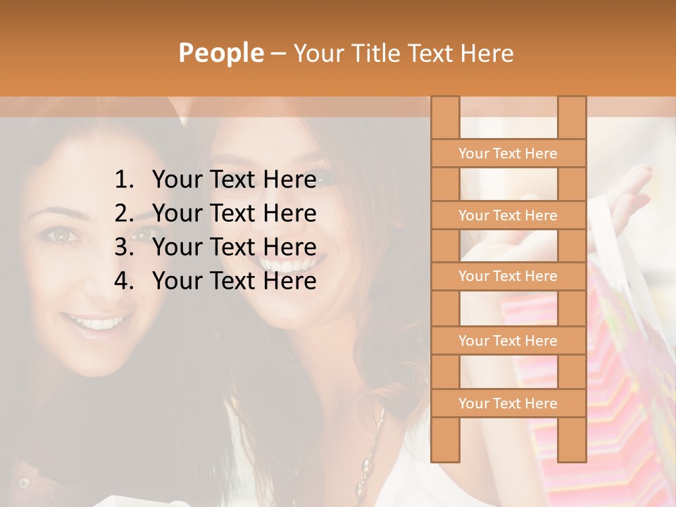 Style Commercial Shopaholic PowerPoint Template