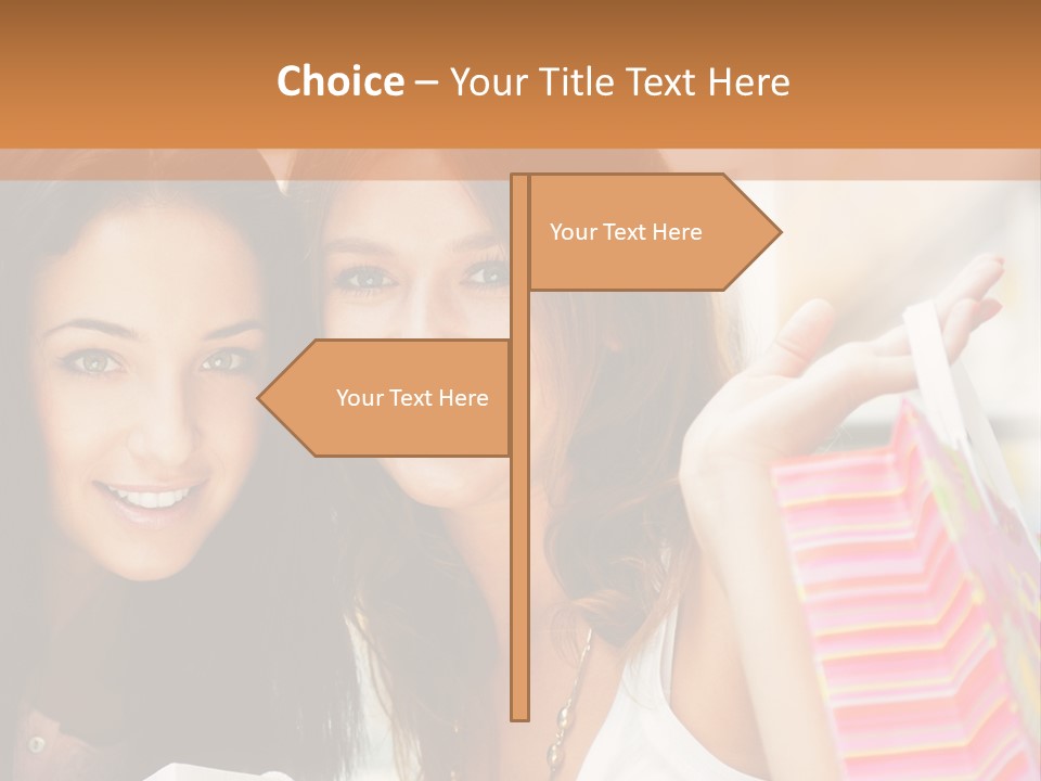 Style Commercial Shopaholic PowerPoint Template