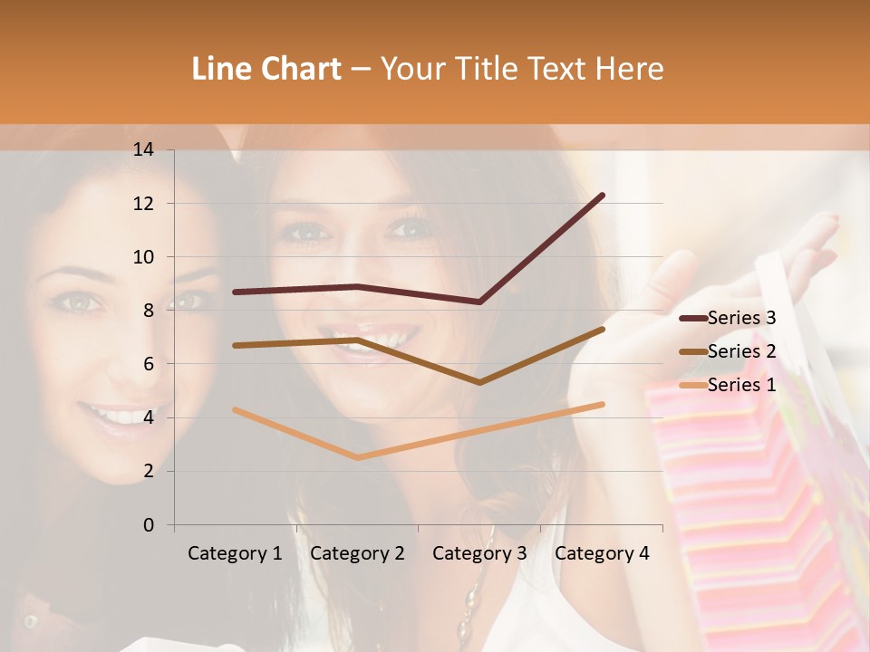 Style Commercial Shopaholic PowerPoint Template