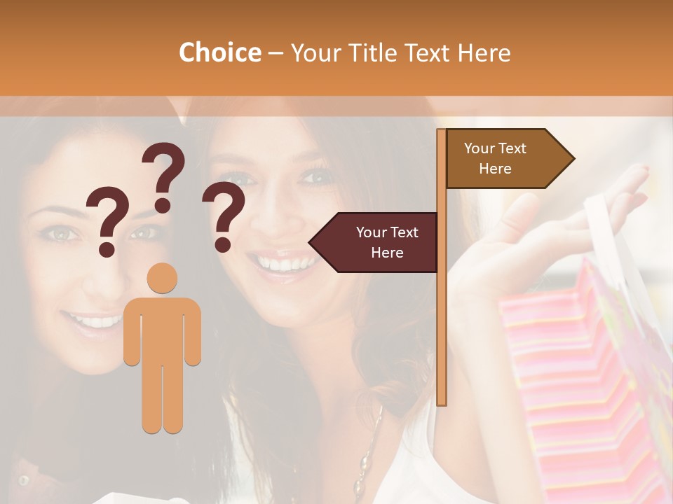 Style Commercial Shopaholic PowerPoint Template