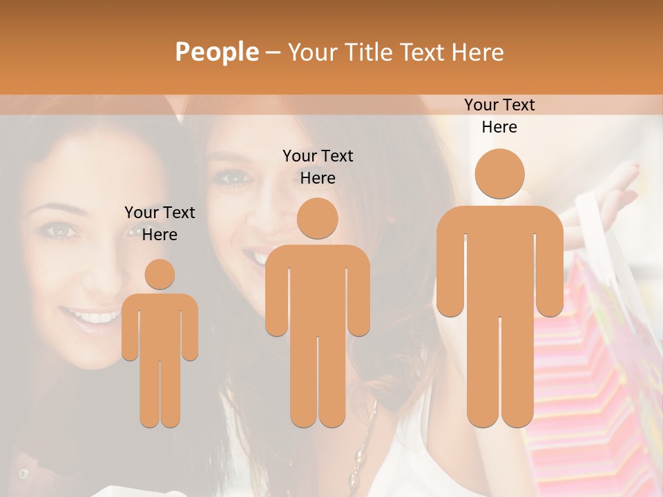 Style Commercial Shopaholic PowerPoint Template