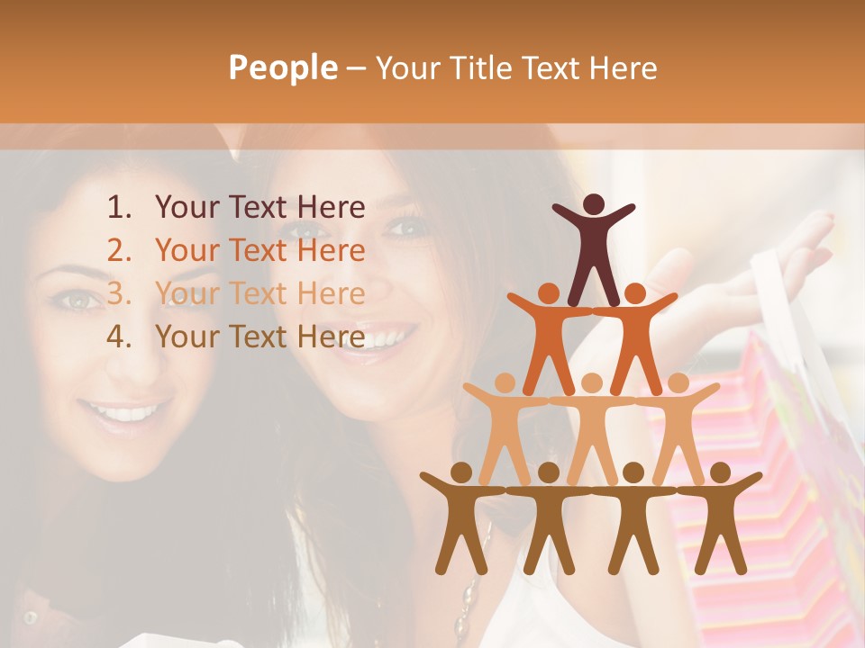 Style Commercial Shopaholic PowerPoint Template