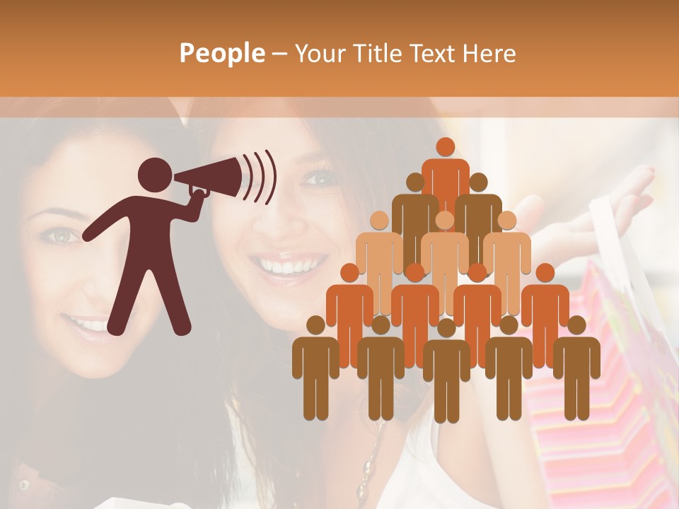 Style Commercial Shopaholic PowerPoint Template